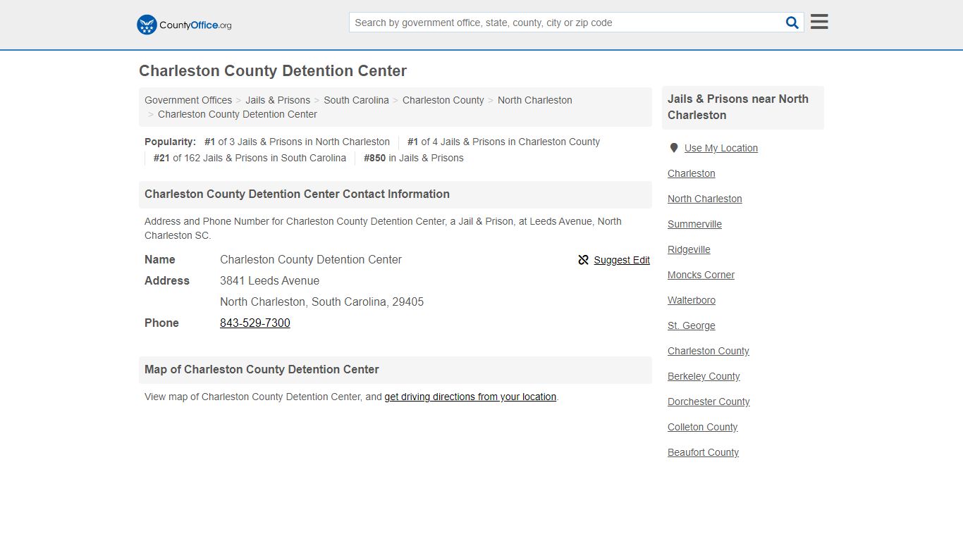 Charleston County Detention Center